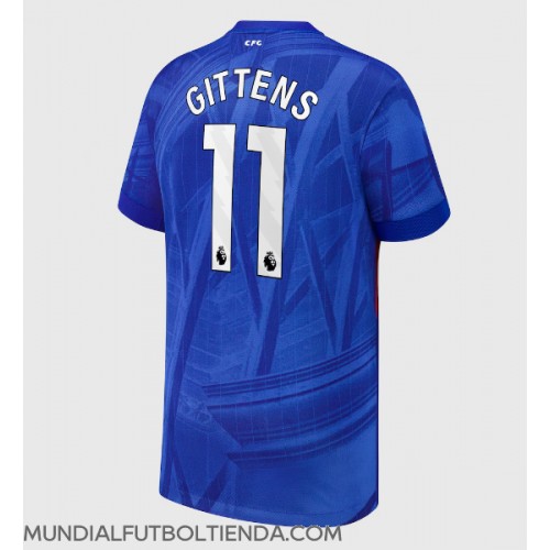 Camiseta Chelsea Jamie Gittens #11 Primera Equipación Replica 2025-26 mangas cortas